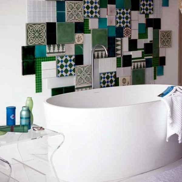 Small bathroom tile – bright tiles make your bathroom appear larger