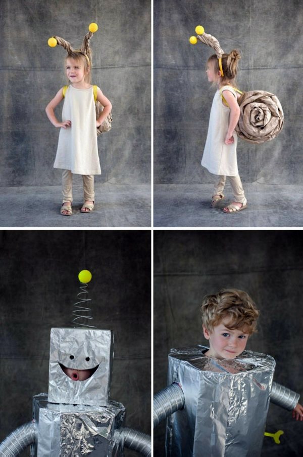 Bastelideen - Make Halloween costumes themselves - Cool Kids tinker panels Bastelideen - Make Halloween costumes themselves - Cool Kids tinker panels