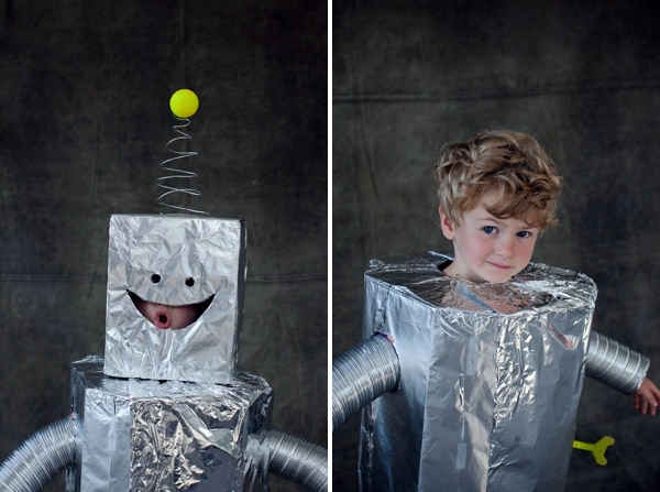 Make Halloween costumes themselves - Cool Kids tinker panels
