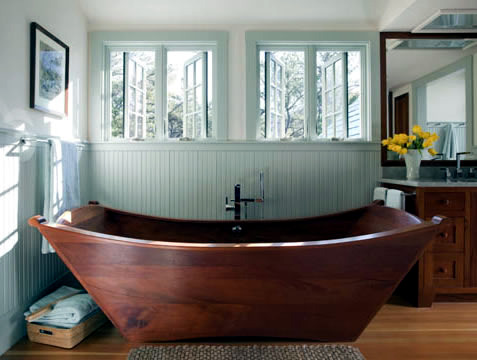 Modern Bathtubs Made of wood and stone Modern Bathtubs Made of wood and stone