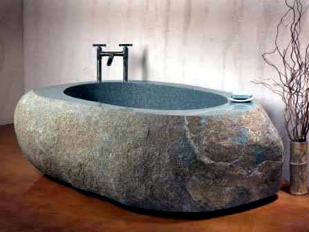 Modern Bathtubs Made of wood and stone Modern Bathtubs Made of wood and stone
