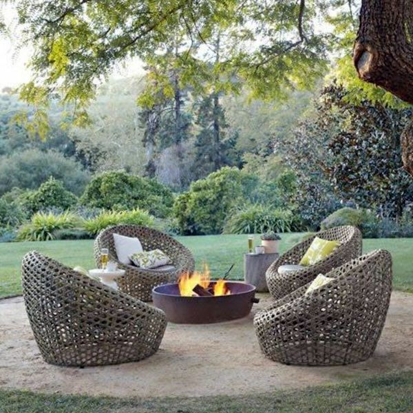25 Outdoor Rattan Furniture - Lounge furniture from rattan and wicker