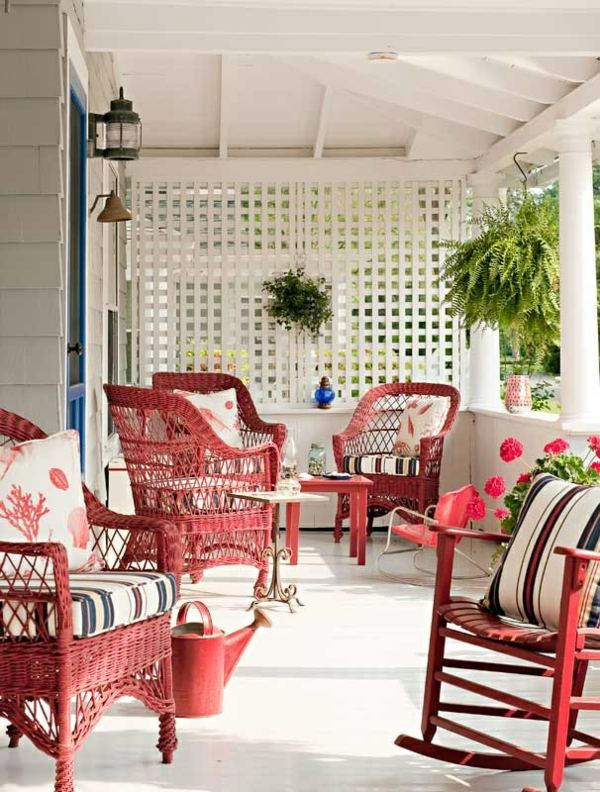 25 Outdoor Rattan Furniture - Lounge furniture from rattan and wicker