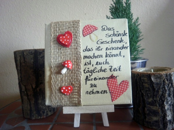 Dekoration - Five great canvases for Valentine's Day