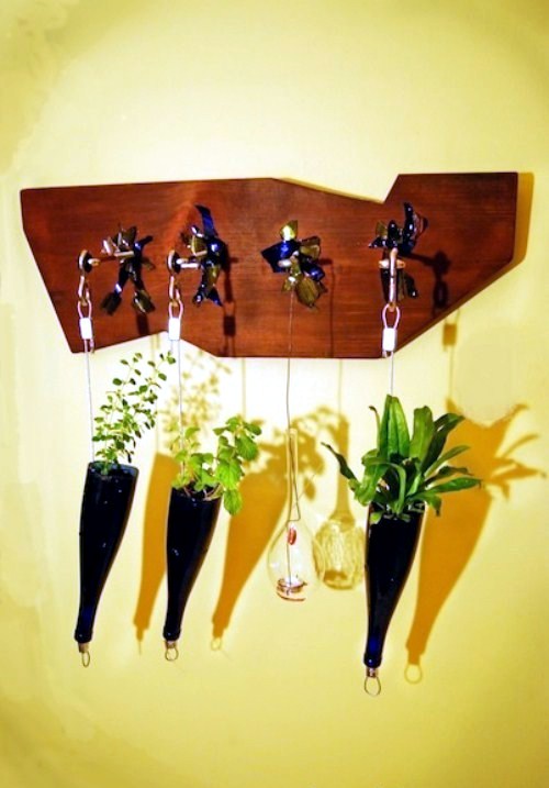 Decoration made from recycled materials for an eco-friendly interior Decoration made from recycled materials for an eco-friendly interior