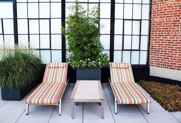 Modern terrace design - cool lounge furniture outdoor Modern terrace design - cool lounge furniture outdoor