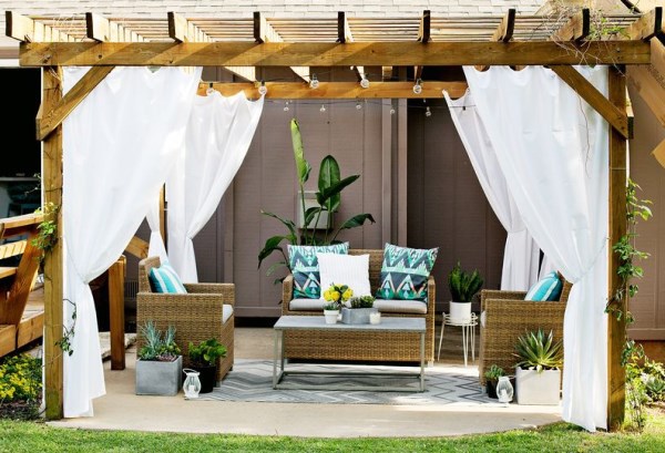 Modern terrace design - cool lounge furniture outdoor Modern terrace design - cool lounge furniture outdoor