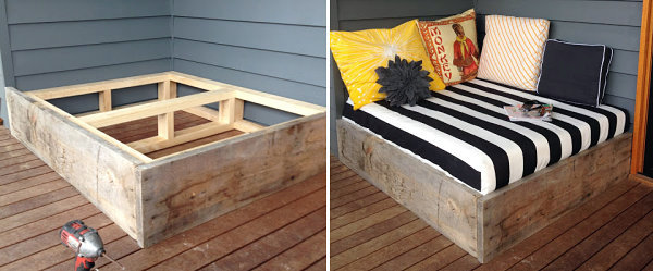 Modern terrace design - cool lounge furniture outdoor Modern terrace design - cool lounge furniture outdoor