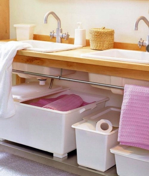 23 creative tips for keeping law and order in the bathroom