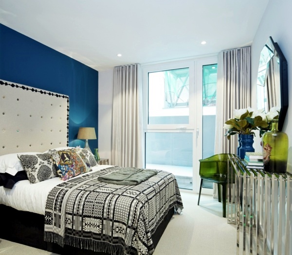 Wandfarbe - Color design apartment - interior ideas full of flavor