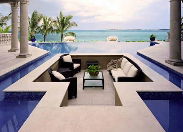 Gartengestaltung - Sitting areas in the garden - the stylish appearance of your home