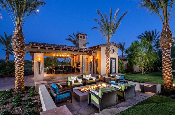 Sitting areas in the garden - the stylish appearance of your home