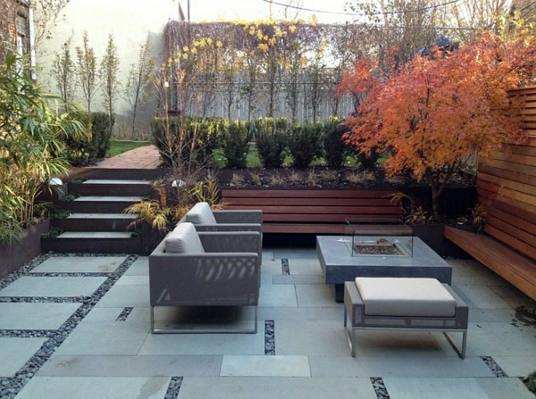 Sitting areas in the garden - the stylish appearance of your home
