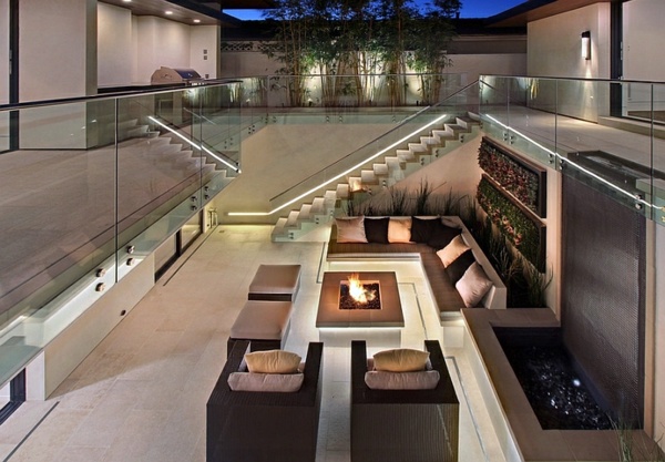 Sitting areas in the garden - the stylish appearance of your home