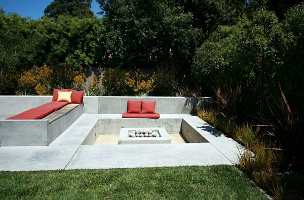 Sitting areas in the garden - the stylish appearance of your home