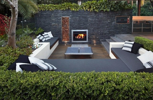 Sitting areas in the garden - the stylish appearance of your home