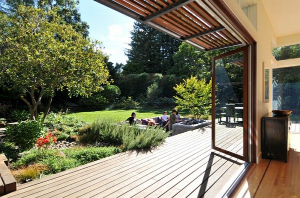 Sitting areas in the garden - the stylish appearance of your home