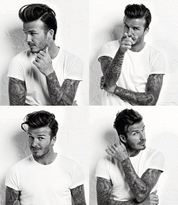 Trends - David Beckham hairstyle - haircut imitate the style icon