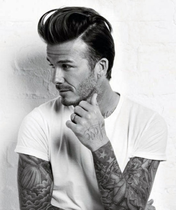 David Beckham hairstyle - haircut imitate the style icon