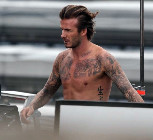 David Beckham Hairstyle Haircut Imitate The Style Icon