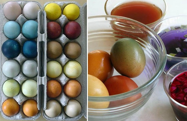 Osterdeko basteln - Selected paint Easter eggs - Easter Decor DIY Osterdeko basteln - Selected paint Easter eggs - Easter Decor DIY