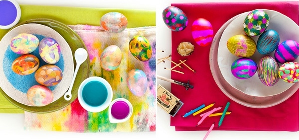 Selected paint Easter eggs - Easter Decor DIY Selected paint Easter eggs - Easter Decor DIY