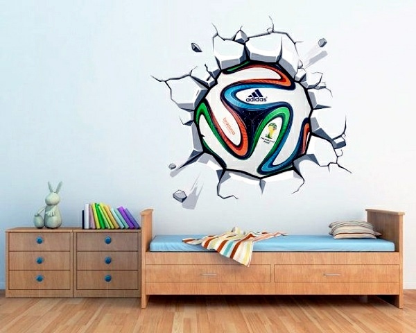Soccer decoration at home - great inspiration for football fans