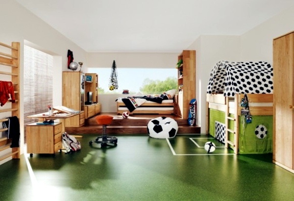 Soccer decoration at home - great inspiration for football fans