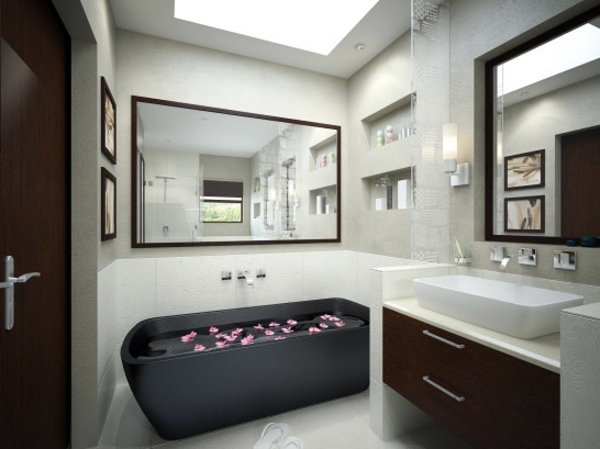 Dark spots on the mirror in the bathroom and how to avoid them