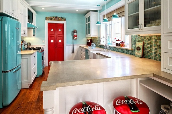 Retro kitchen - new old trends for 2014