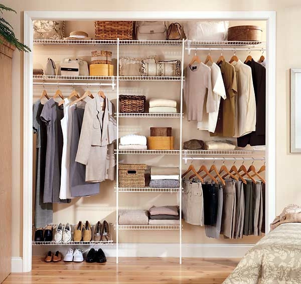 Intelligently organize the closet: 50 images, stock plans and ideas with closets