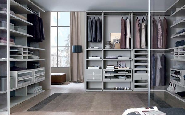 Intelligently organize the closet: 50 images, stock plans and ideas with closets