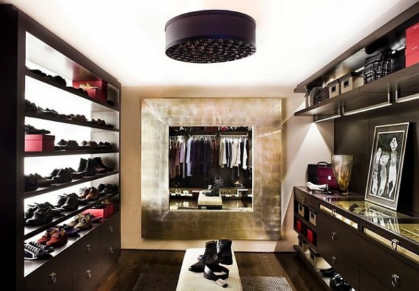 Intelligently organize the closet: 50 images, stock plans and ideas with closets