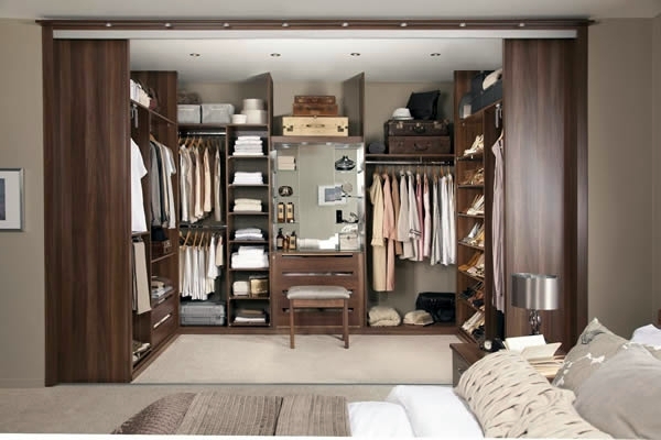 Intelligently organize the closet: 50 images, stock plans and ideas with closets