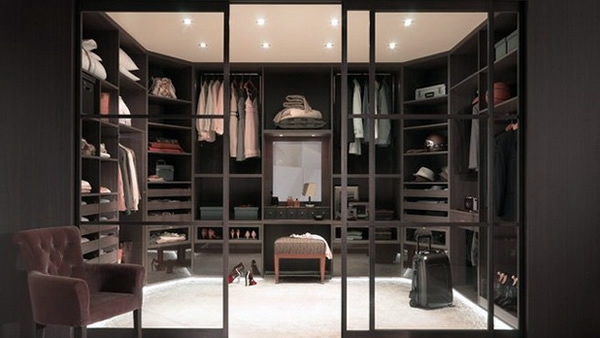 Intelligently organize the closet: 50 images, stock plans and ideas with closets