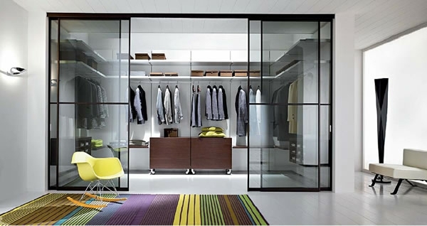 Intelligently organize the closet: 50 images, stock plans and ideas with closets