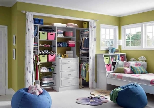 Intelligently organize the closet: 50 images, stock plans and ideas with closets