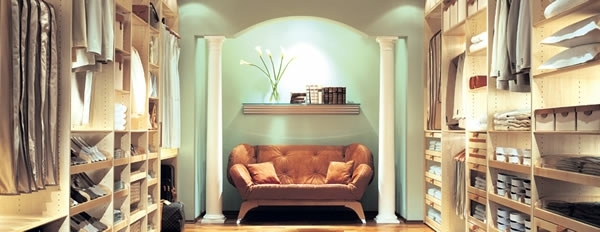 Intelligently organize the closet: 50 images, stock plans and ideas with closets