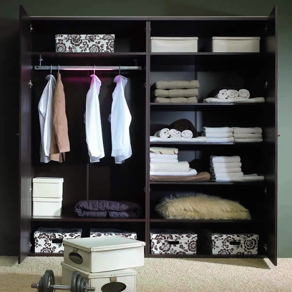 Intelligently organize the closet: 50 images, stock plans and ideas with closets