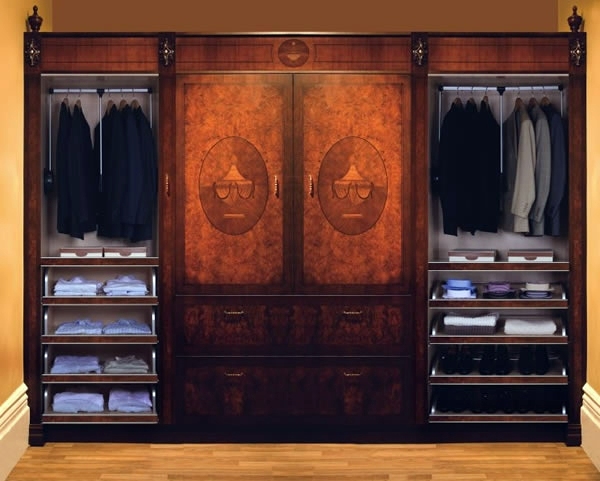 Intelligently organize the closet: 50 images, stock plans and ideas with closets