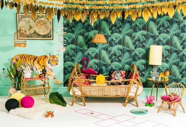 Kinderzimmer gestalten - Jungle Kids wallpaper - We make children Kinderzimmer gestalten - Jungle Kids wallpaper - We make children