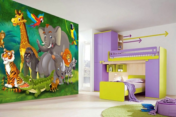 Jungle Kids wallpaper - We make children