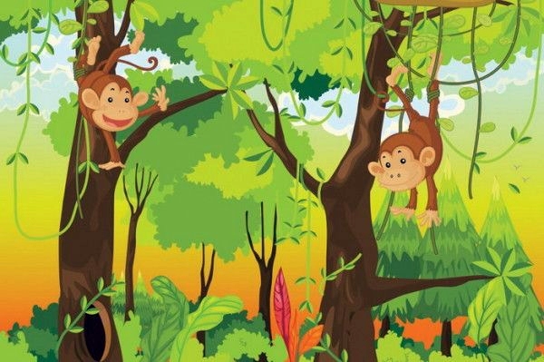 Jungle Kids wallpaper – We make children | Interior Design Ideas | AVSO.ORG