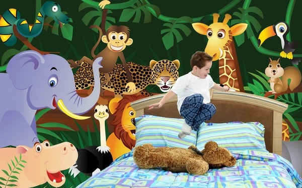 Jungle Kids wallpaper - We make children