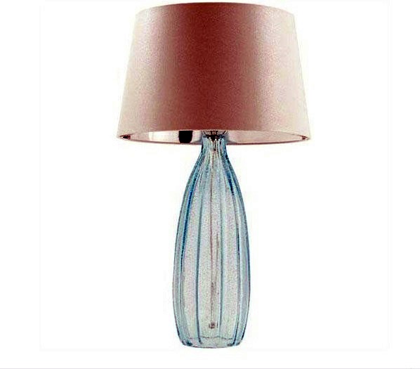 Einrichtungsideen - Contemporary table lamps made of glass - wonderful lighting at home