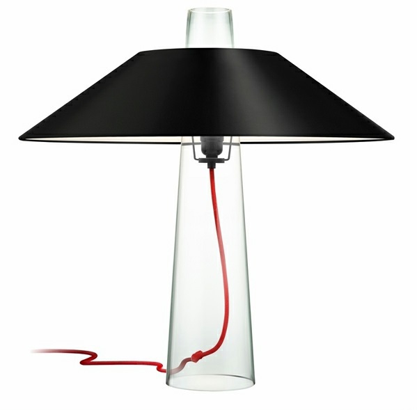 Contemporary table lamps made of glass - wonderful lighting at home Contemporary table lamps made of glass - wonderful lighting at home