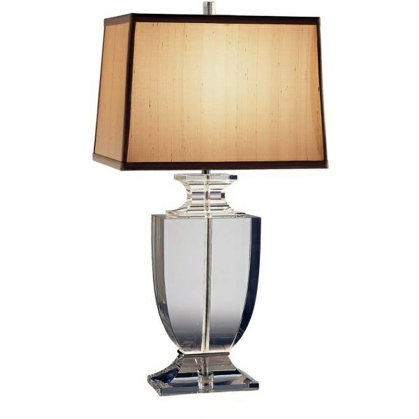 Contemporary table lamps made of glass - wonderful lighting at home