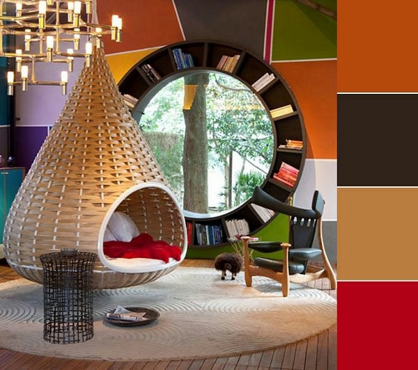 Möbel - Braided hanging chair - a stylish mystery of coziness Möbel - Braided hanging chair - a stylish mystery of coziness