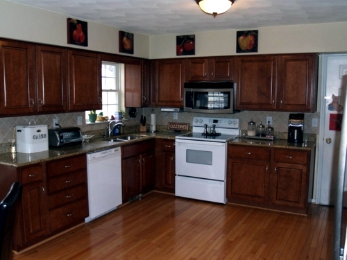 Decoration and craft ideas for old kitchen cabinets