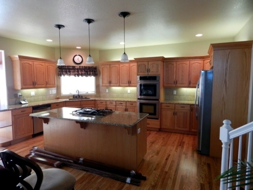 Decoration and craft ideas for old kitchen cabinets